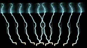 Dramatic Lightning Strike Electric Background photo