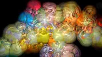 Abstract Colorful Bubbles photo