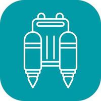 Jetpack Vector Icon