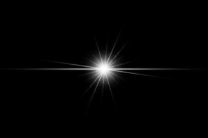 destello de lente brillante luz transparente foto