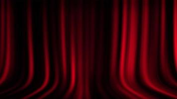 Loop motion graphics abstract background dark red line video