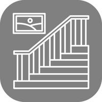 Stair Vector Icon