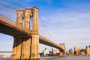 The Brooklyn bridge, New York City, USA photo