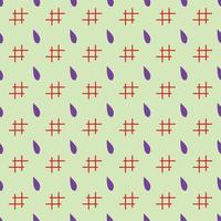 Beautiful Vector Seamless Pattern Textile print of fabric