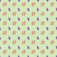 Beautiful Vector Seamless Pattern Textile print of fabric