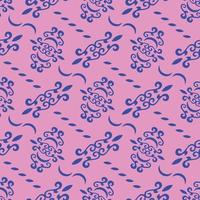 Beautiful Vector Seamless Pattern Textile print of fabric