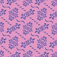 Beautiful Vector Seamless Pattern Textile print of fabric