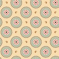 Beautiful Vector Seamless Pattern Textile print of fabric
