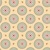 Beautiful Vector Seamless Pattern Textile print of fabric