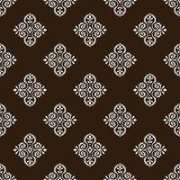 Seamless background. Vector texture. Damask style. Textile design
