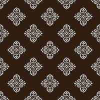 Seamless background. Vector texture. Damask style. Textile design