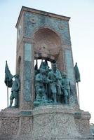 Taksim Republic Monument in Istanbul, Turkiye photo