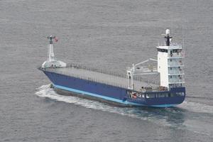 Cargo Ship in sea