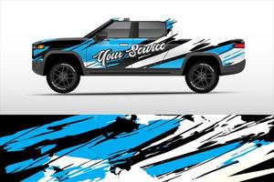 truck wrap design for company service vector eps.10