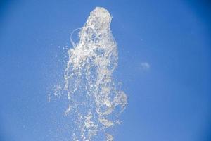 water splash in the sky photo