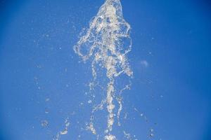 water splash in the sky photo