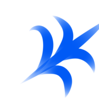 logo abstrait fleurs blie png