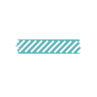 Adhesive or masking tape isolated on transparent background. png