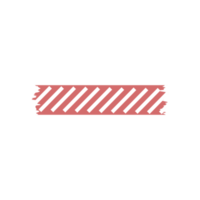 Adhesive or masking tape isolated on transparent background. png