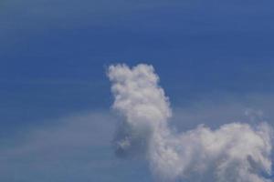 Stormy weather and dark clouds photo