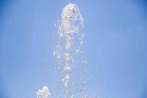 water splash in the sky photo