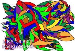 abstract fun art Free Vector