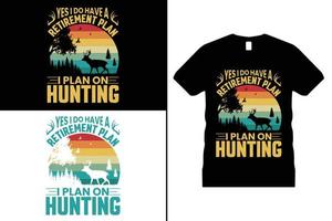 Hunting Tshirt, Funny Deer, Lover shirt design, hunter tshirt. Use for T-Shirt, mugs, stickers, Cards, etc. vector