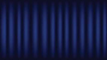 Abstract background of blue fabric texture. Wallpaper luxury by soft curve of canvas and wave. Illustration background of blue cloth and satin. vector