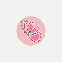 butterfly logo free vector