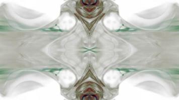 Abstract Colorful Paint Spread Mirror Reflection Fantasy video