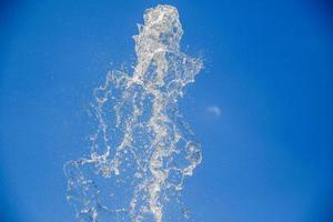 water splash in the sky photo