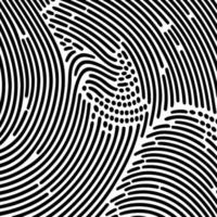 Fingerprint based abstract vector