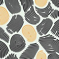 Fingerprint based abstract vector