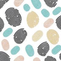 Fingerprint based abstract vector