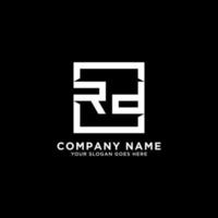 RD initial logo inspirations, square logo template, clean and clever logo vector