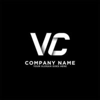 nombre inicial vc carta logotipo diseño vector ilustración, mejor para el logotipo de su empresa