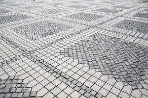 texturas del pavimento de la calle foto