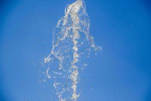 water splash in the sky photo