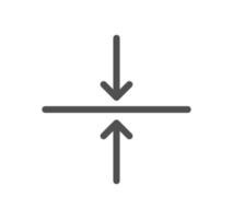 Arrows related icon outline and linear vector. vector