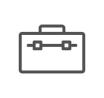 Cv and resume self presentation related icon outline and linear vector. vector