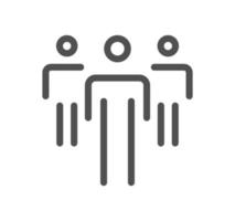Core values related icon outline and linear vector. vector