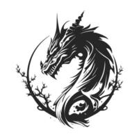 Unleash the power of your brand with a modern dragon logo. vector