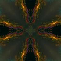 Abstract kaleidoscope background. Beautiful kaleidoscope seamless pattern. Multicolor mosaic texture. Seamless kaleidoscope texture. Unique kaleidoscope design vector