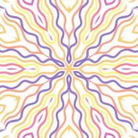 Abstract kaleidoscope background. Beautiful kaleidoscope seamless pattern. Multicolor mosaic texture. Seamless kaleidoscope texture. Unique kaleidoscope design vector