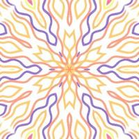 Abstract kaleidoscope background. Beautiful kaleidoscope seamless pattern. Multicolor mosaic texture. Seamless kaleidoscope texture. Unique kaleidoscope design vector