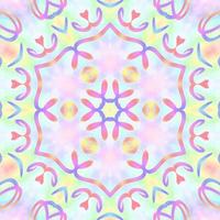 Abstract kaleidoscope background. Beautiful kaleidoscope seamless pattern. Multicolor mosaic texture. Seamless kaleidoscope texture. Unique kaleidoscope design vector