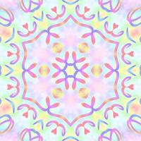 Abstract kaleidoscope background. Beautiful kaleidoscope seamless pattern. Multicolor mosaic texture. Seamless kaleidoscope texture. Unique kaleidoscope design vector