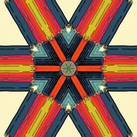 Abstract kaleidoscope background. Beautiful kaleidoscope seamless pattern. Multicolor mosaic texture. Seamless kaleidoscope texture. Unique kaleidoscope design vector