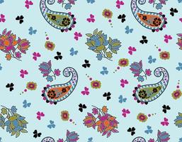 Beautiful Vector Seamless Pattern Textile print of fabric