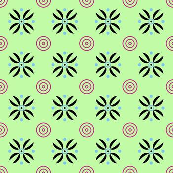 Seamless background. Vector texture. Damask style. Textile design